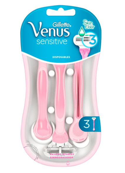 Gillette Venus Sensitive 3 kpl varsiterä